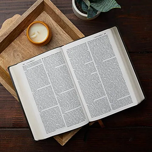 NABRE Large Print Catholic Bible, Leathersoft, Brown view 5