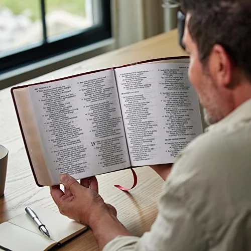 NABRE XL Catholic Bible, Leathersoft, Black view 2