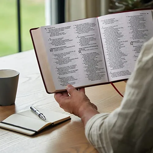 NABRE XL Catholic Bible, Leathersoft, Black view 3