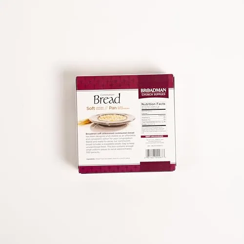 Broadman Soft Communion Bread Squares (500) view 6