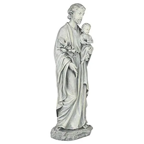 Joseph's Studio St. Joseph with Child, 20 in Garden Statue view 2