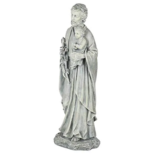 Joseph's Studio St. Joseph with Child, 20 in Garden Statue view 5