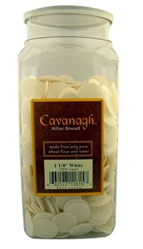 Cavanagh White Altar Bread, 1 1/8 in (1,000)