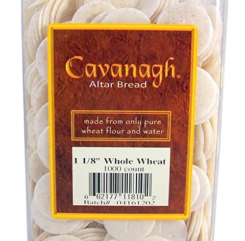 Cavanagh Whole Wheat Altar Bread, 1 1/8 in (1,000)