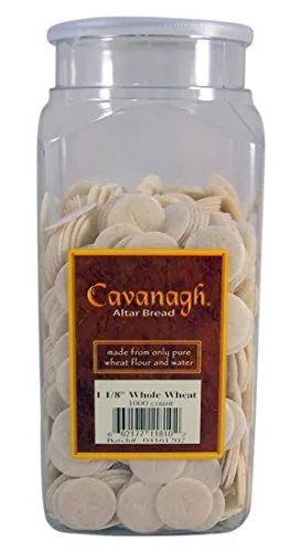 Cavanagh Whole Wheat Altar Bread, 1 1/8 in (1,000) view 3