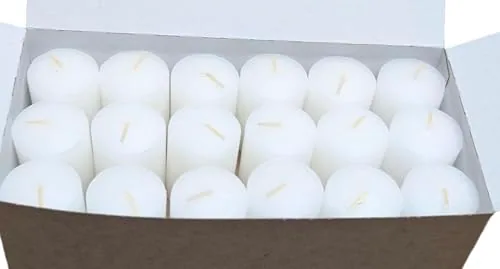 D'light Online 15-Hour Unscented Votive Candles, Set of 144 view 3