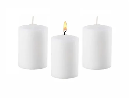 D'light Online 15-Hour Unscented Votive Candles, Set of 144