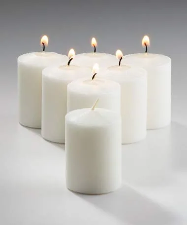 D'light Online 15-Hour Unscented Votive Candles, Set of 144 view 4