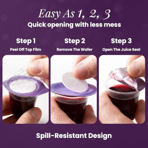 Easy Open Prefilled Cup and Wafer Set (500) view 4