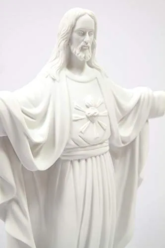 Vittoria Collection Blessing Sacred Heart, 24 in White view 4