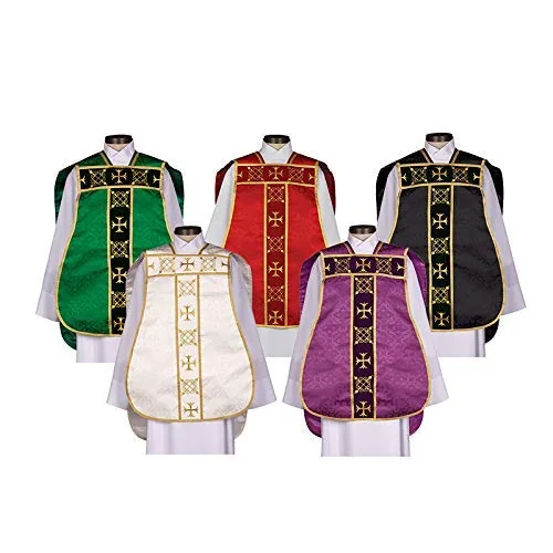 Roman Chasuble With Accessories, Purple