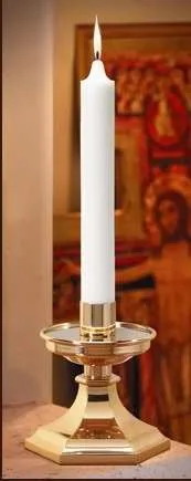 Will & Baumer Stearine Altar Candles, 1 1/2 x 16 in (12)