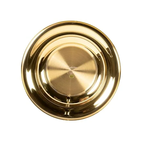 Broadman RemembranceWare Brass Offering Plate, Red Felt view 2