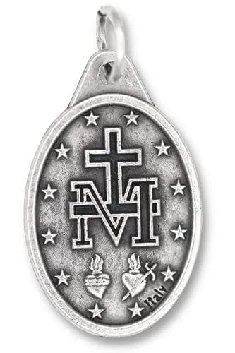 Caritas et Fides Miraculous Medals, 1 in, Pack of 25 view 4