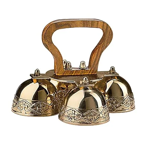 Religious Supply Center 4-Bell Embossed Altar Bells