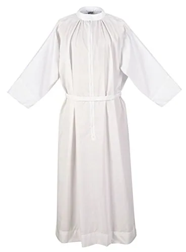 Abbey Brand Fitted Alb With Stand-Up Collar
