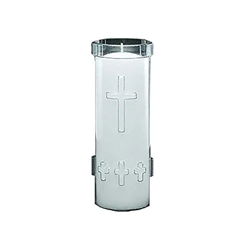 Cathedral 7-Day Sanctuary Candles, Unbreakable Plastic (24)