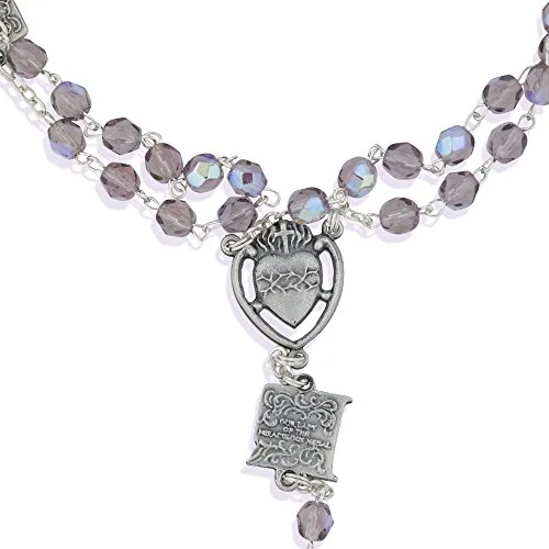 Venerare Our Lady of Lourdes Crystal Rosary, Italy view 2