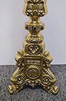 Classical Church Goods Brass Altar Candlestick, 18 in view 3
