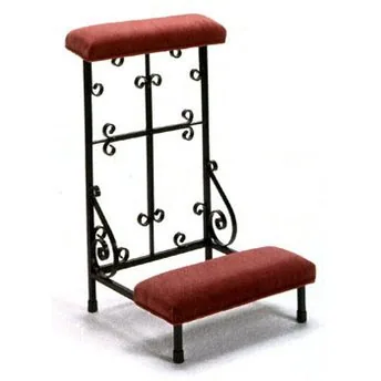 Religious Supply Center Prie-Dieu, Wrought Iron Base