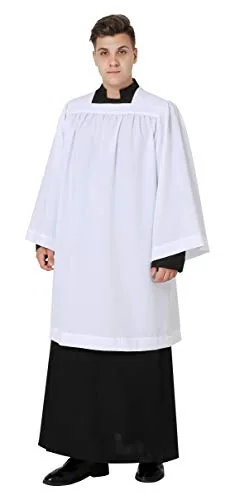 IvyRobes Pleated Square Neckline Surplice view 6