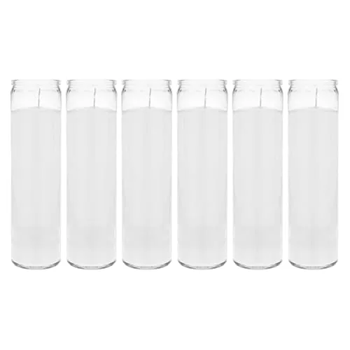 Mega Candles 2 x 8 in Glass Devotional Candles, 6 Count view 5
