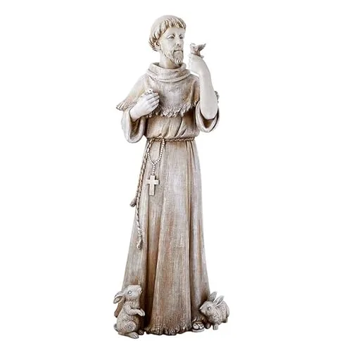 Avalon Gallery St. Francis with Bird and Rabbit, 24 in view 4