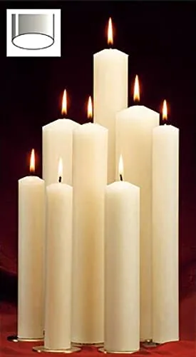 Will & Baumer Altar Brand 12 in Beeswax Blend Candles (24) view 4