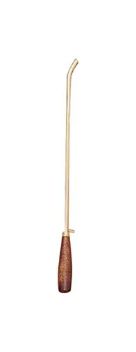 Needzo Brass Candle Lighter with Wood Handle, 18 in view 3