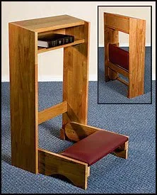 Christian Brands Folding Padded Church Kneeler