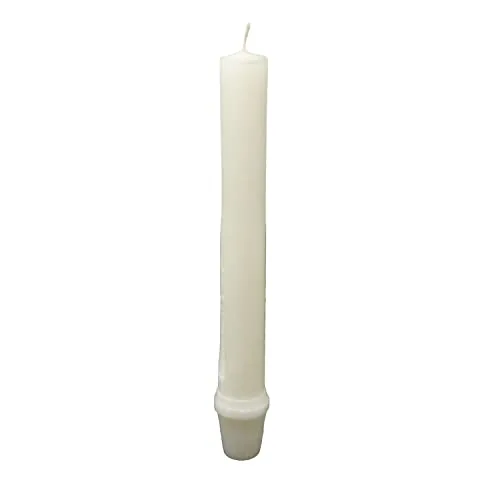 Cathedral Self-Fitting End Beeswax Candles, 7/8 x 8 in (36)