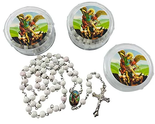 Westmon Works St. Michael Rosary Favors, 12-Pack view 3