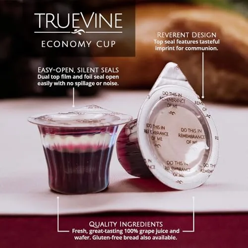 TrueVine Economy Prefilled Cups and Wafer (500) view 3