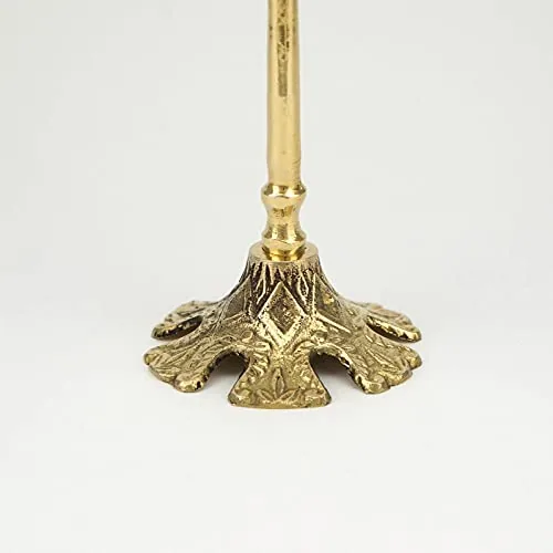 BlessedMart Byzantine Brass Standing Cross, 8.27 in view 3