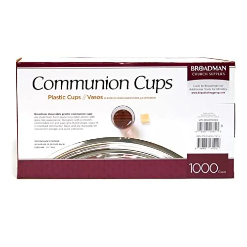 Broadman Communion Cups and Wafers Bundle (1,000 Each) view 3