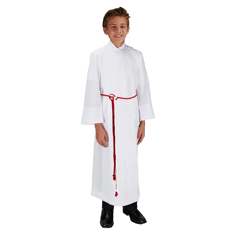 Christian Brands Altar Server Front-Wrap Alb view 2
