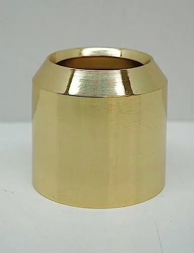 Solid Brass Smooth Follower for 3 in Paschal Candles view 4