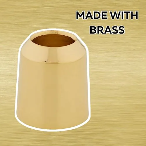 Needzo Solid Brass Candle Follower, 7/8 in view 3