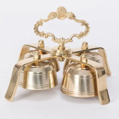 Classical Church Goods Quad Sanctus Bells, 8 1/2 in