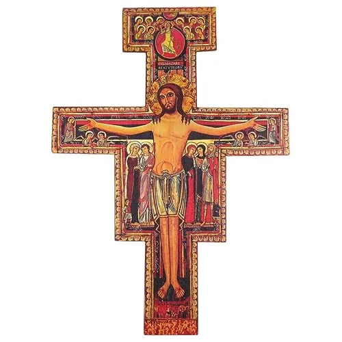 Needzo Large San Damiano Wall Crucifix, 36 in view 5