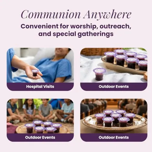 Kingdom Prefilled Communion Cup with Wafer (50) view 5
