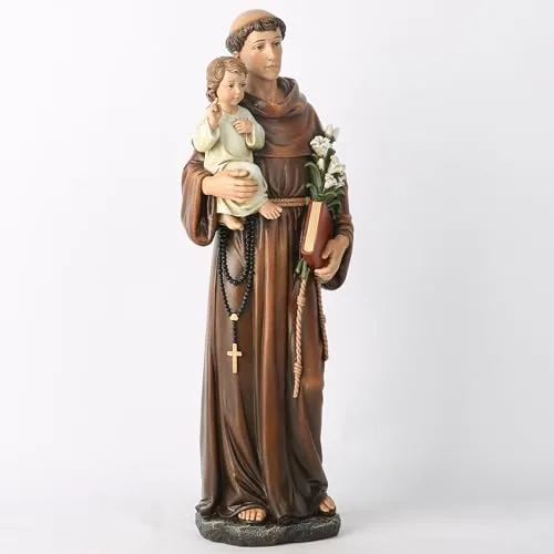 BC Catholic St. Anthony of Padua with Infant, 14.75 in view 2