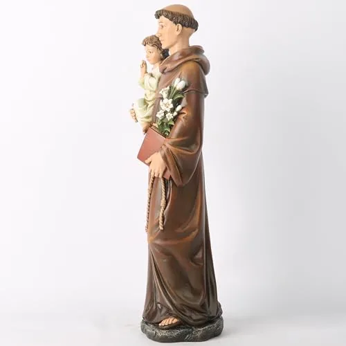 BC Catholic St. Anthony of Padua with Infant, 14.75 in view 5