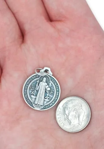 Caritas et Fides St. Benedict Medals, 3/4 in, Pack of 25 view 4