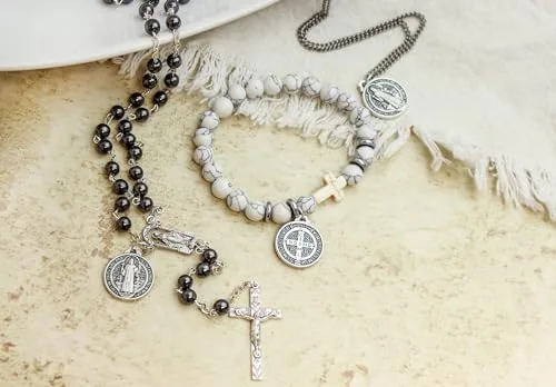 Caritas et Fides St. Benedict Medals, 3/4 in, Pack of 25 view 6