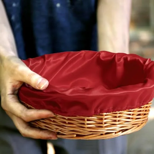 FillTouch Wicker Offering Baskets with Liners, 12 in (2) view 5