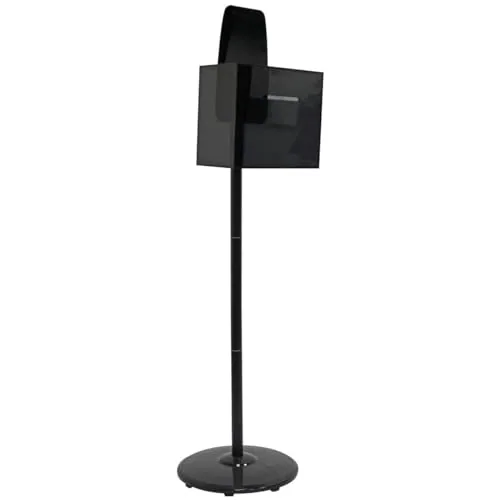Smoky Acrylic Offering Box on Black Stand view 4