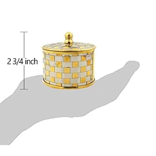 Needzo Brass Travel Mass Kit, Chalice, Paten and Pyx