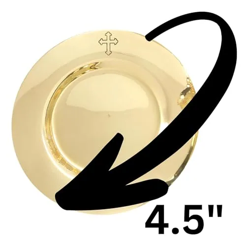 Needzo Brass Travel Mass Kit, Chalice, Paten and Pyx view 4
