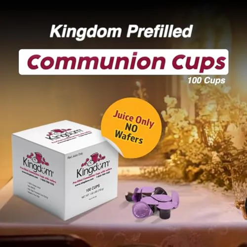 Kingdom Prefilled Communion Cups, Red Juice Only (100) view 2